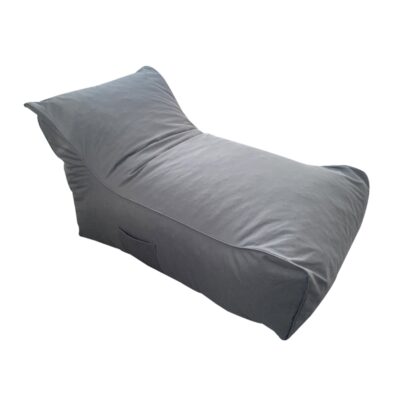 DEREK ΠΟΥΦ GREY ΥΦΑΣΜΑ 70X107X64εκ.