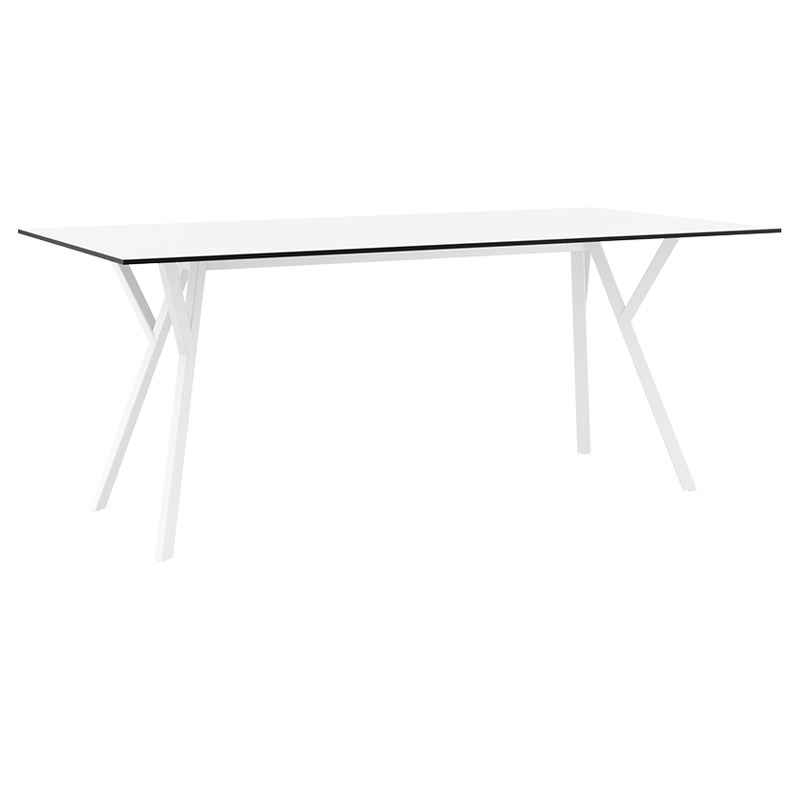 MAX ΤΡΑΠΕΖΙ 180X90Χ74εκ. WHITE LAMINATE 12mm 1 MAX ΤΡΑΠΕΖΙ 180X90Χ74εκ. WHITE LAMINATE 12mm