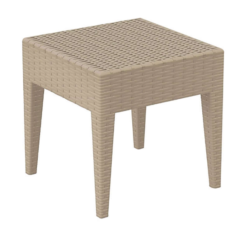 MIAMI TAUPE ΤΡΑΠΕΖΙ 45Χ45Χ45εκ. ΠΟΛ/ΝΙΟΥ 1 MIAMI TAUPE ΤΡΑΠΕΖΙ 45Χ45Χ45εκ. ΠΟΛ/ΝΙΟΥ