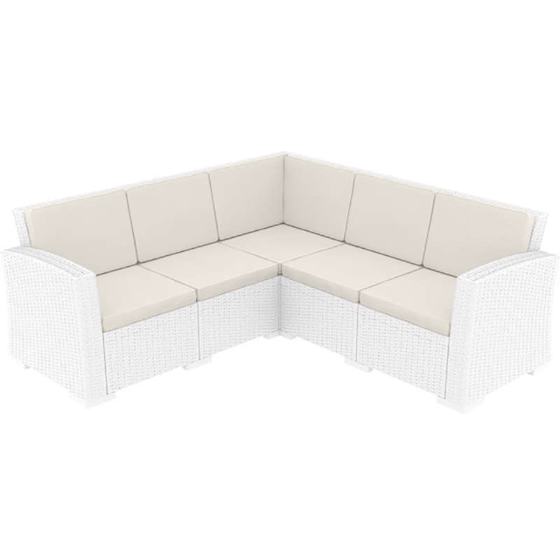MONACO WHITE ΓΩΝΙΑ ΜΕ ΜΑΞΙΛΑΡΙ ΠΟΛ/ΝΙΟΥ 1 MONACO WHITE ΓΩΝΙΑ ΜΕ ΜΑΞΙΛΑΡΙ ΠΟΛ/ΝΙΟΥ