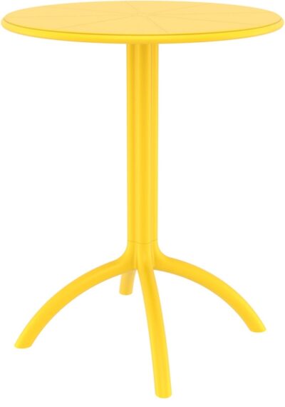 OCTOPUS Φ60Χ75εκ.YELLOW ΤΡΑΠΕΖΙ ΠΟΛ/ΝΙΟΥ