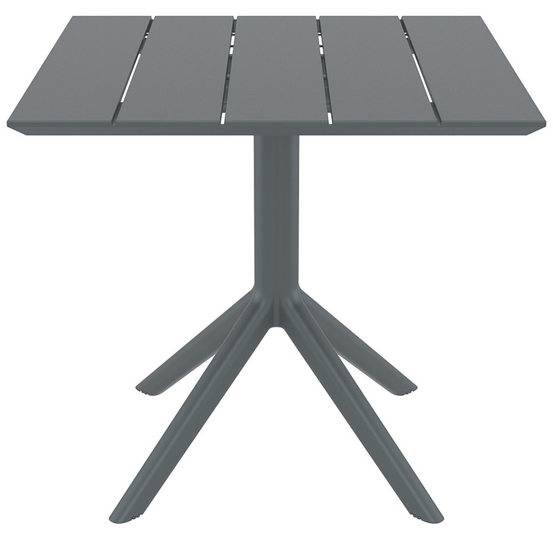 PARIS DARK GREY 80X80X74εκ. ΤΡΑΠΕΖΙ ΠΟΛ/ΝΙΟΥ 1 PARIS DARK GREY 80X80X74εκ. ΤΡΑΠΕΖΙ ΠΟΛ/ΝΙΟΥ