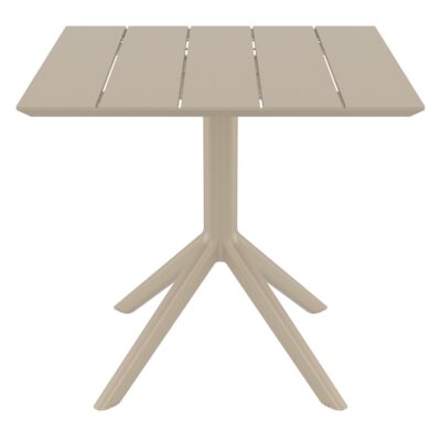 PARIS TAUPE 80X80X74εκ. ΤΡΑΠΕΖΙ ΠΟΛ/ΝΙΟΥ