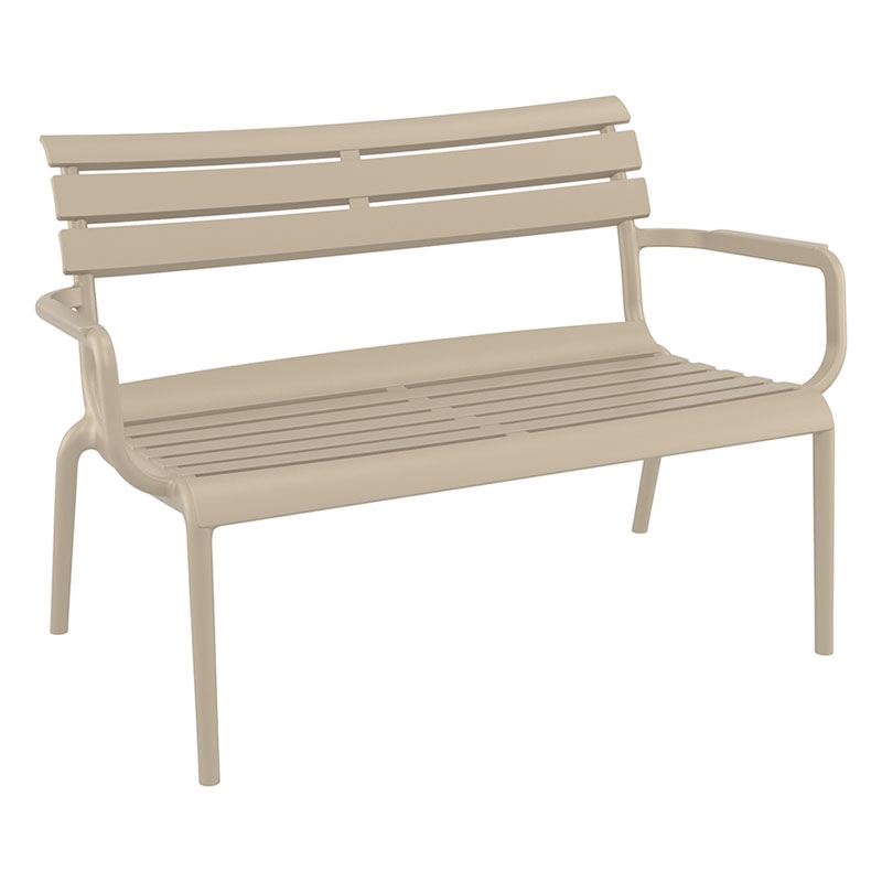 PARIS ΚΑΝΑΠΕΣ TAUPE 116X70X75εκ. ΠΟΛ/ΝΙΟΥ 1 PARIS ΚΑΝΑΠΕΣ TAUPE 116X70X75εκ. ΠΟΛ/ΝΙΟΥ