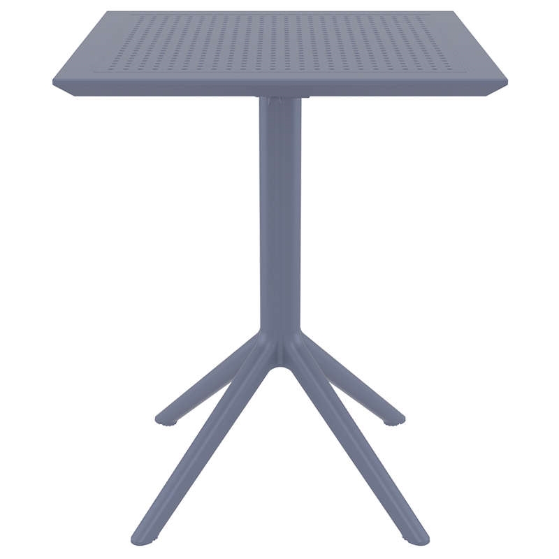 SKY DARK GREY 60Χ60X74εκ. ΤΡΑΠΕΖΙ ΠΤΥΣ/ΝΟ ΠΟΛ/ΝΙΟΥ 1 SKY DARK GREY 60Χ60X74εκ. ΤΡΑΠΕΖΙ ΠΤΥΣ/ΝΟ ΠΟΛ/ΝΙΟΥ