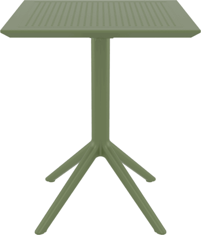 SKY OLIVE GREEN 60Χ60X74εκ. ΤΡΑΠΕΖΙ ΠΤΥΣ/ΝΟ ΠΟΛ/ΝΙΟΥ
