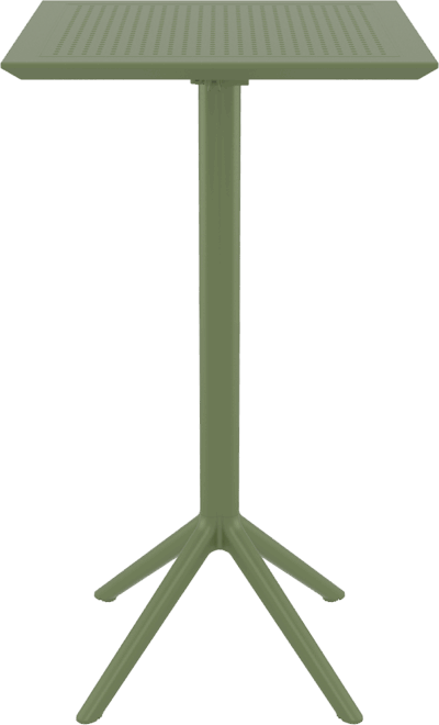 SKY OLIVE GREEN BAR 60Χ60Χ108εκ.ΠΤΥΣ/ΝΟ ΤΡΑΠ. ΠΟΛ/ΝΙΟΥ