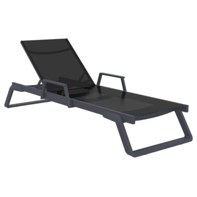 TROPIC ΞΑΠΛΩΣΤΡΑ ΜΕ ΜΠΡΑΤΣΑ DARK GREY/BLACK ΑΛΟΥΜ:ΠΟΛ/ΝΙΟΥ
