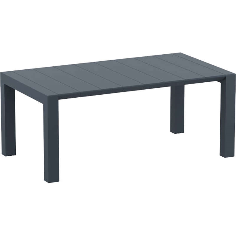 VEGAS RATTAN DARK GREY 100X180/220Χ75εκ. ΕΠΕΚΤ.ΤΡΑΠΕΖΙ 1 VEGAS RATTAN DARK GREY 100X180/220Χ75εκ. ΕΠΕΚΤ.ΤΡΑΠΕΖΙ